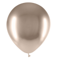 50 ballons Beige Brillant 30cm