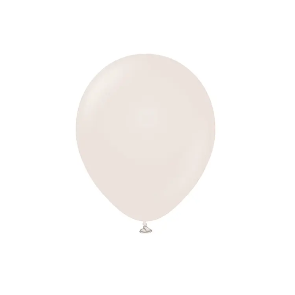 100 Ballons White Sand 13 cmKalisan 14 cm Ø KALISAN