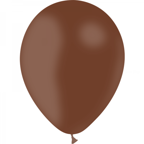 50 ballons Chocolat standard 30cm