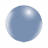 1 ballon bleu vintage 60cm
