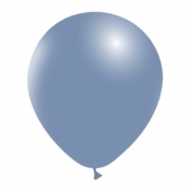 25 ballons bleu vintage 14 cm