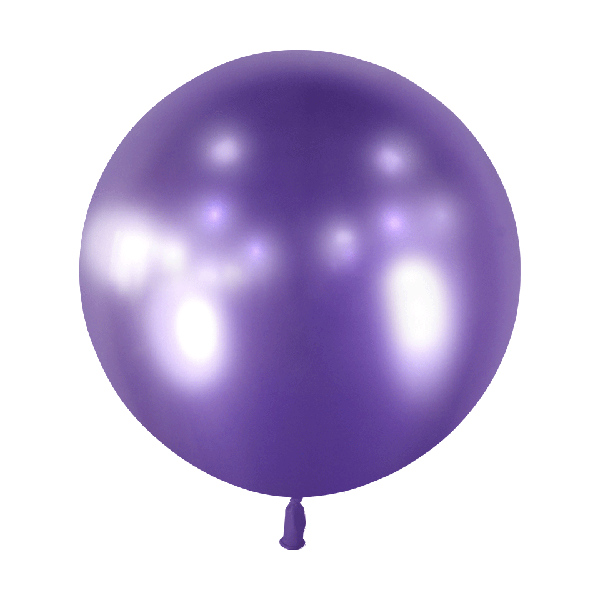 1 ballon Violet Brillant 60cm