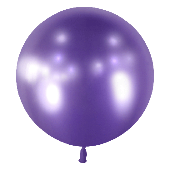 1 ballon Violet Brillant 60cm