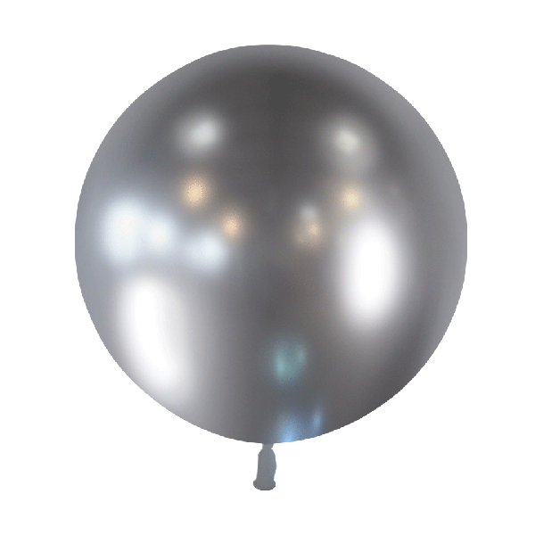 1 ballon Argent Brillant 60cm
