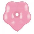 qualatex géo blossom 40 cm de diamètre rose en poche de 25