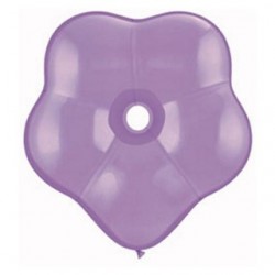 qualatex géo blossom 40 cm de diamètre lilas en poche de 5