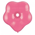 qualatex géo blossom 40 cm de diamètre rose chaud en poche de 5