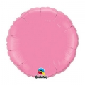 mylar rond 45 cm de diamètre rose vendu non gonflé