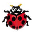 coccinelle 35 cm non gonflé : air sur tige