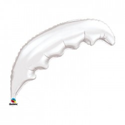 feuille de palmier blanche 90 cm mylar qualatex