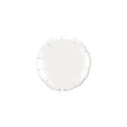 rond blanc 10 cm diamètre vendu non gonflé
