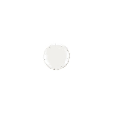 rond blanc 10 cm diamètre vendu non gonflé
