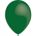 VERT FONCE ballons PERLE METAL 25 cm diamètre POCHE DE 100