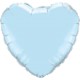 coeur bleu mylar 90 cm 