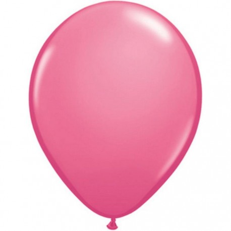 25 ballons qualatex 28 cm couleurs rose mode
