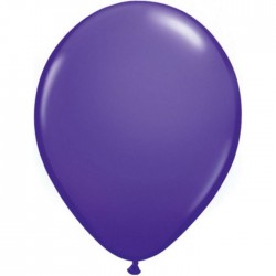 25 ballons qualatex 28 cm couleurs violet