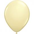 25 ballons qualatex 28 cm couleurs ivoire