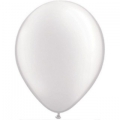 25 ballons qualatex 28 cm perlé blanc