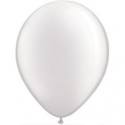 25 ballons qualatex 28 cm perlé blanc