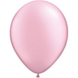 25 ballons qualatex 28 cm perlé rose