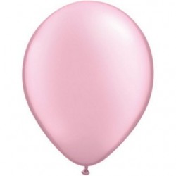 5 Ballons Naissance fille 11 ou 28 cm Latex