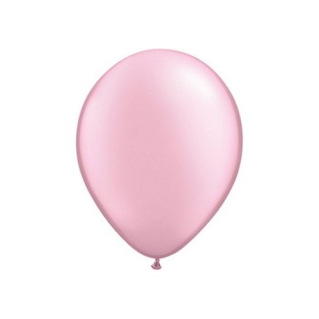 25 ballons qualatex 28 cm perlé rose