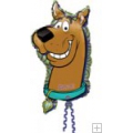 scooby doo mini forme mylar vendu non gonflé air avec tige