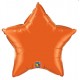 Etoile orange mylar 50 cm 