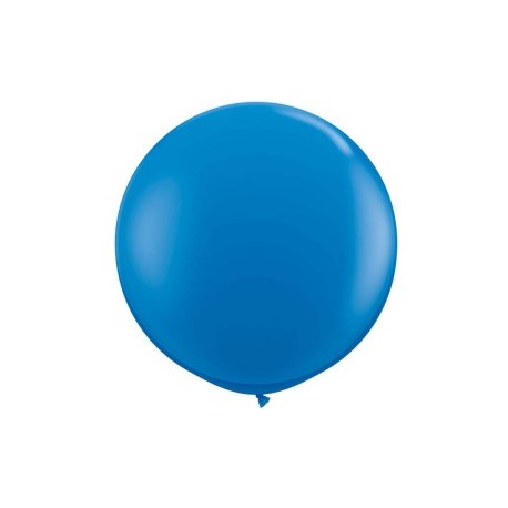 bleu foncé 90 cm qualatex à l'unite