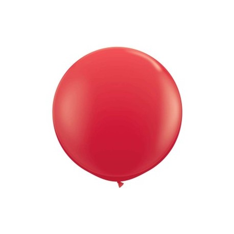 rouge opaque 90 cm qualatex à l'unite