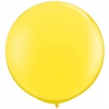 1 ballon jaune opaque 90 cm qualatex