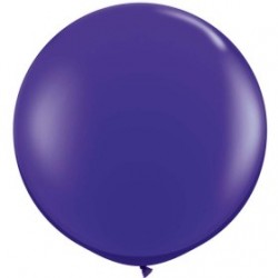 violet cristal 90 cm qualatex à l'unite