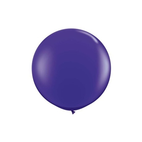 violet cristal 90 cm qualatex à l'unite