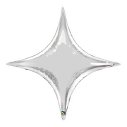 star point argent 100 cm