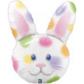 Tête de lapin couleur 86 cm 