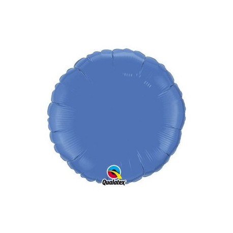 bleu periwinkle mylar rond 45 cm de diamètre
