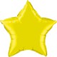 etoile mylar jaune citron 90 cm de diamètre