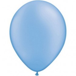 100 Ballons néon blue 28 cm