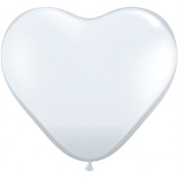 coeur 15 cm diamond cristal transparent en poche de 25