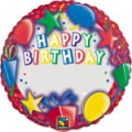 happy birthday ballon mylar 45 cm non gonflé