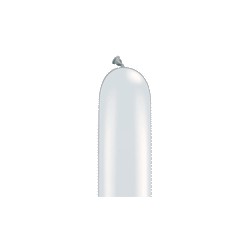 100 ballons silver qualatex 160