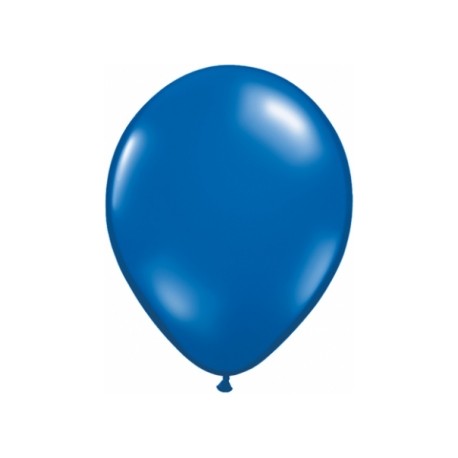 50 Ballons Sapphire Bleu cristal 40 cm