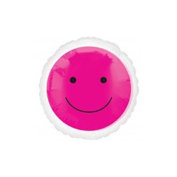 smile magenta 45 cm ballon mylar