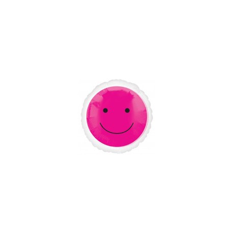 smile magenta 45 cm ballon mylar