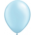 50 Ballons Pearl Light Blue 40cm