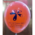 Impression 1 face 1 couleur 200 exemplaires sur Ballons 28 cm