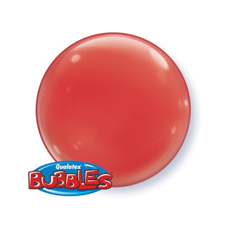 4 Bubble Couleur Rouge 38cm