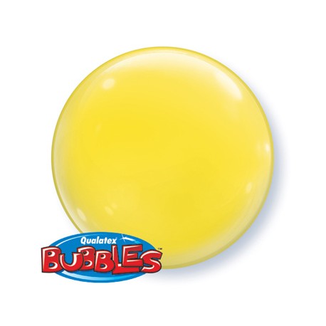 4 Bubble Couleur Jaune 38cm