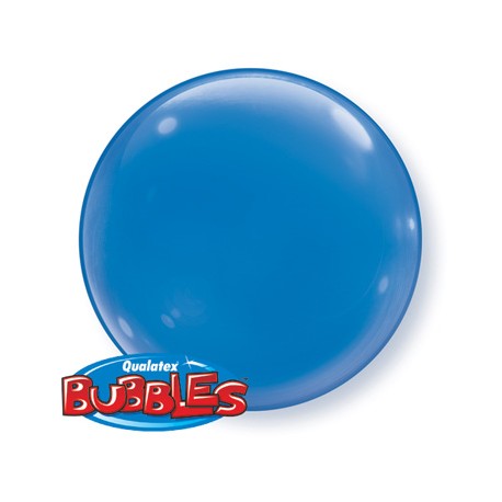 4 Bubble Couleur Bleu Foncé 38cm