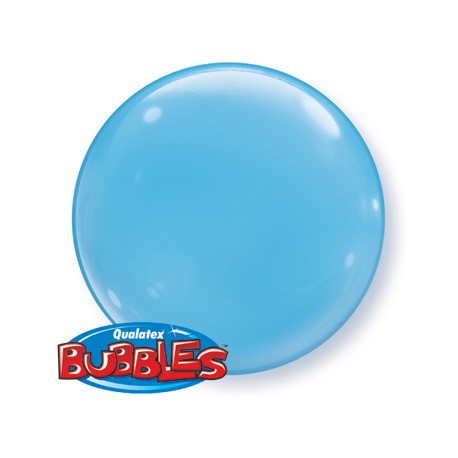 4 Bubble Couleur Bleu Ciel 38cm